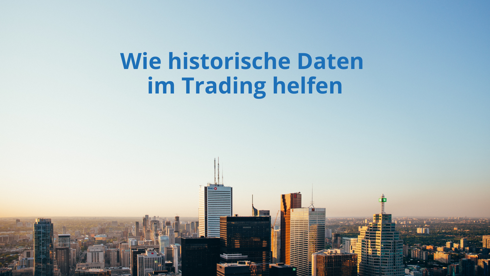 Wie historische Daten im Trading helfen