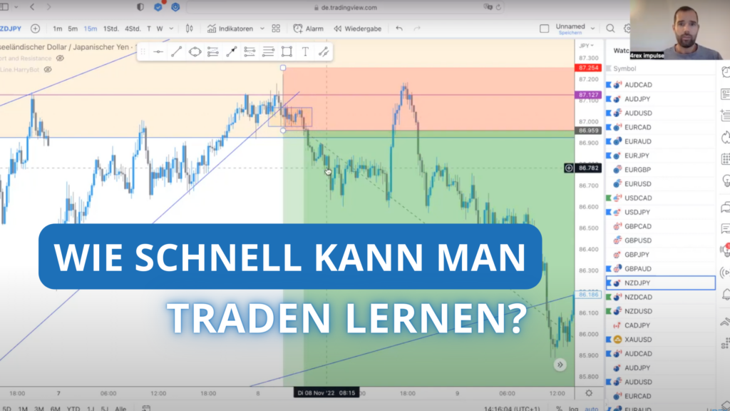 Wie schnell kann man traden lernen?