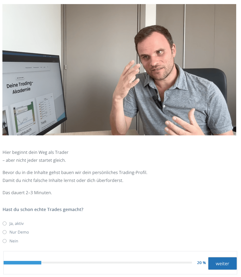 Trading lernen