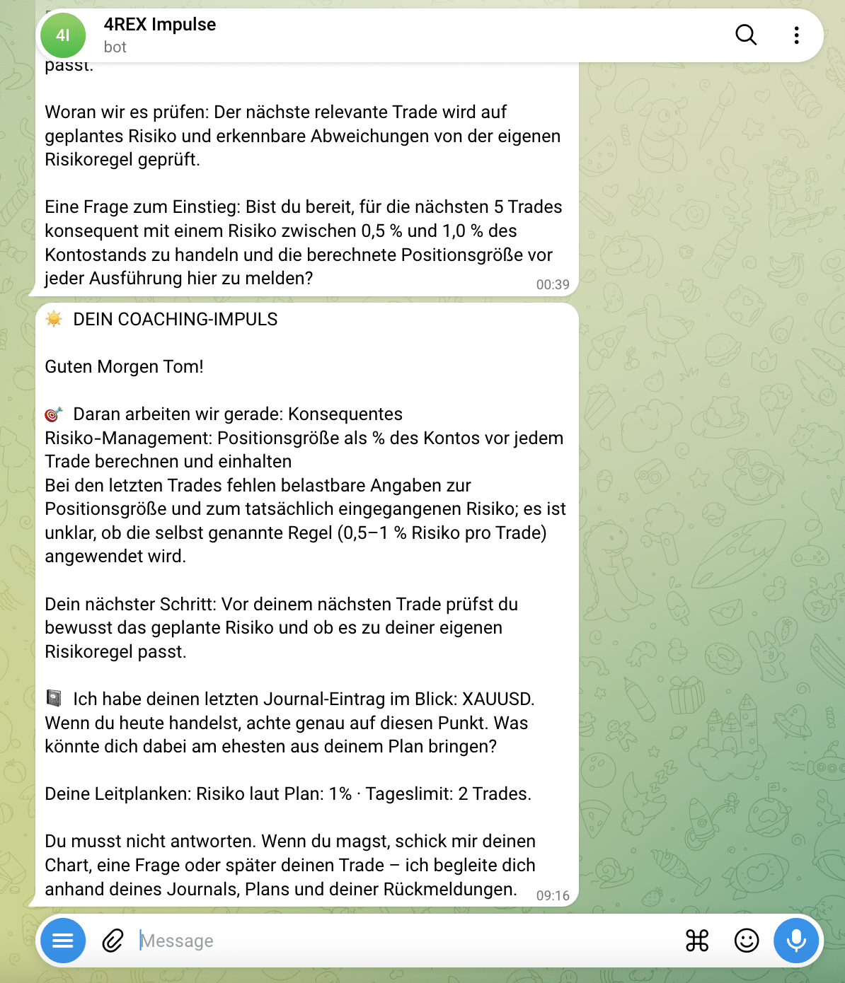 Trading Ausbildung